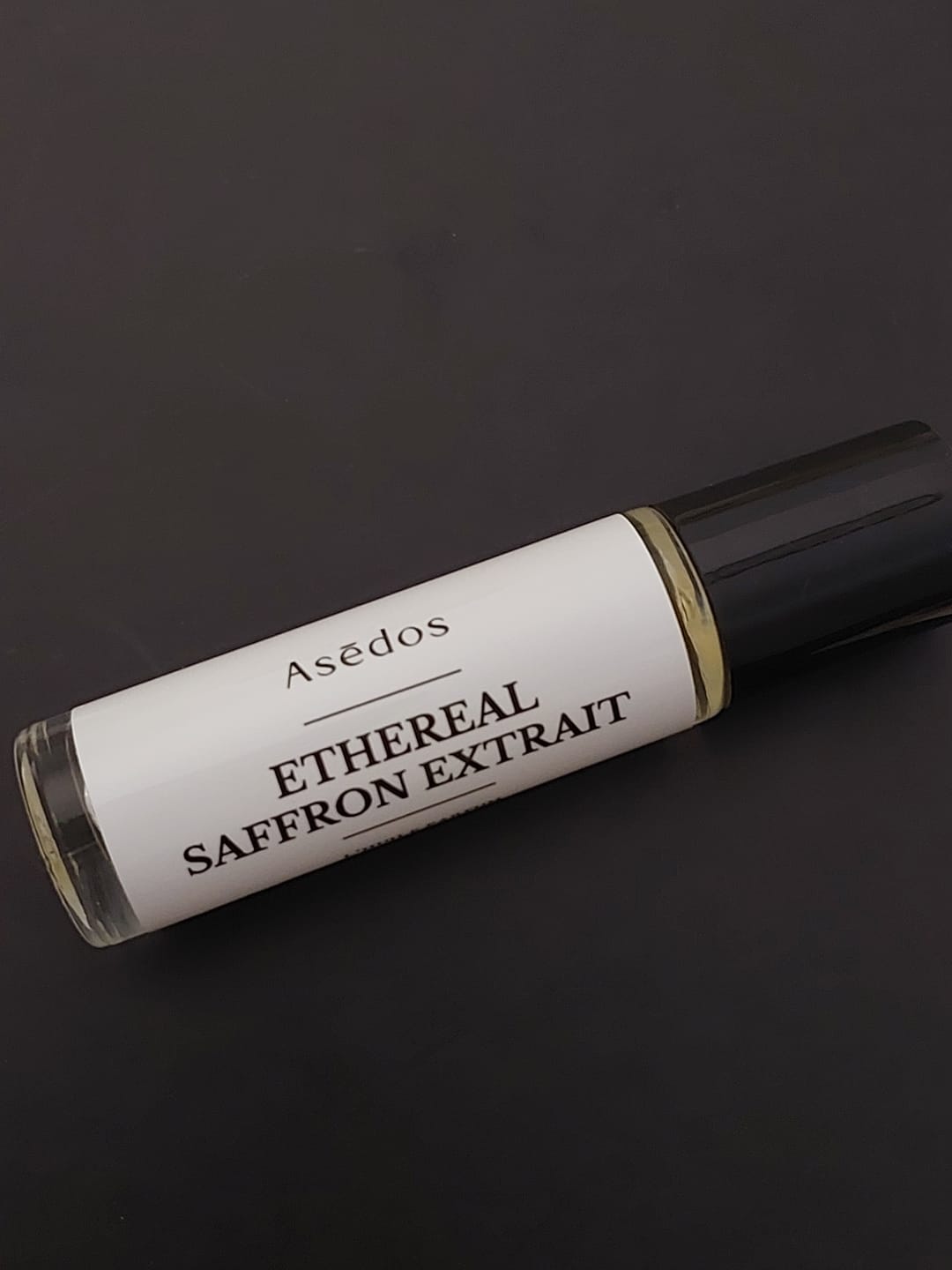 Customer photo review of ETHEREAL SAFFRON EXTRAIT PERFUME OIL