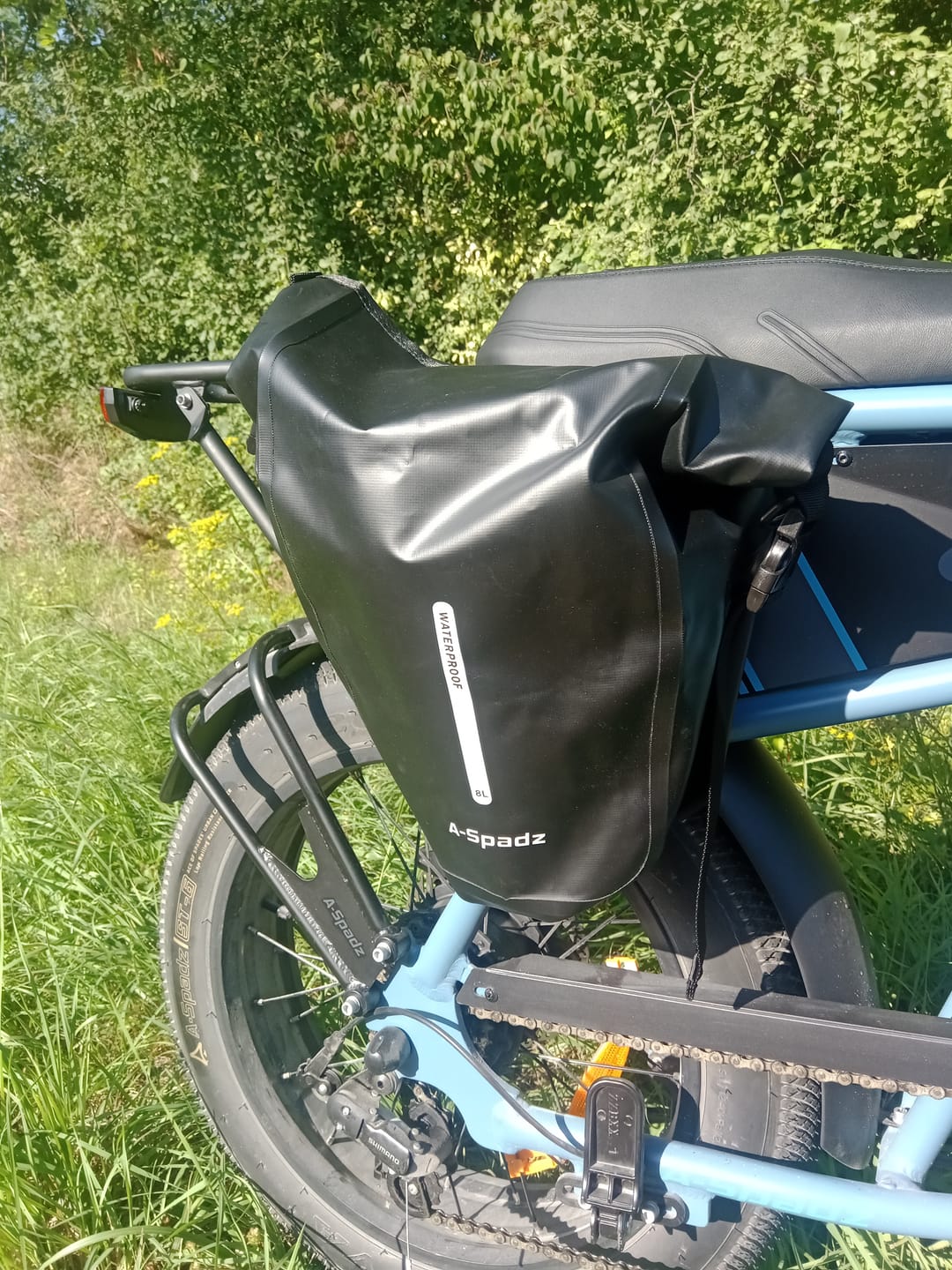 Customer photo review of Side Rack & Side Bag