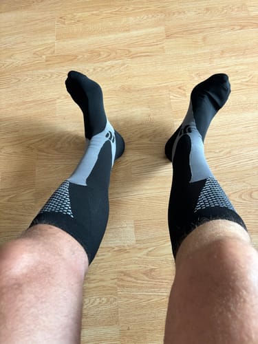Customer photo review of revitalCare orthopädische Kompressionsstrümpfe