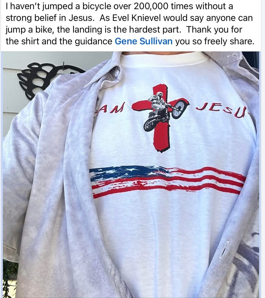 Customer photo review of Wembley 50th Anniversary Evel Knievel Stunt Cycle Set – Limited Gold Edition