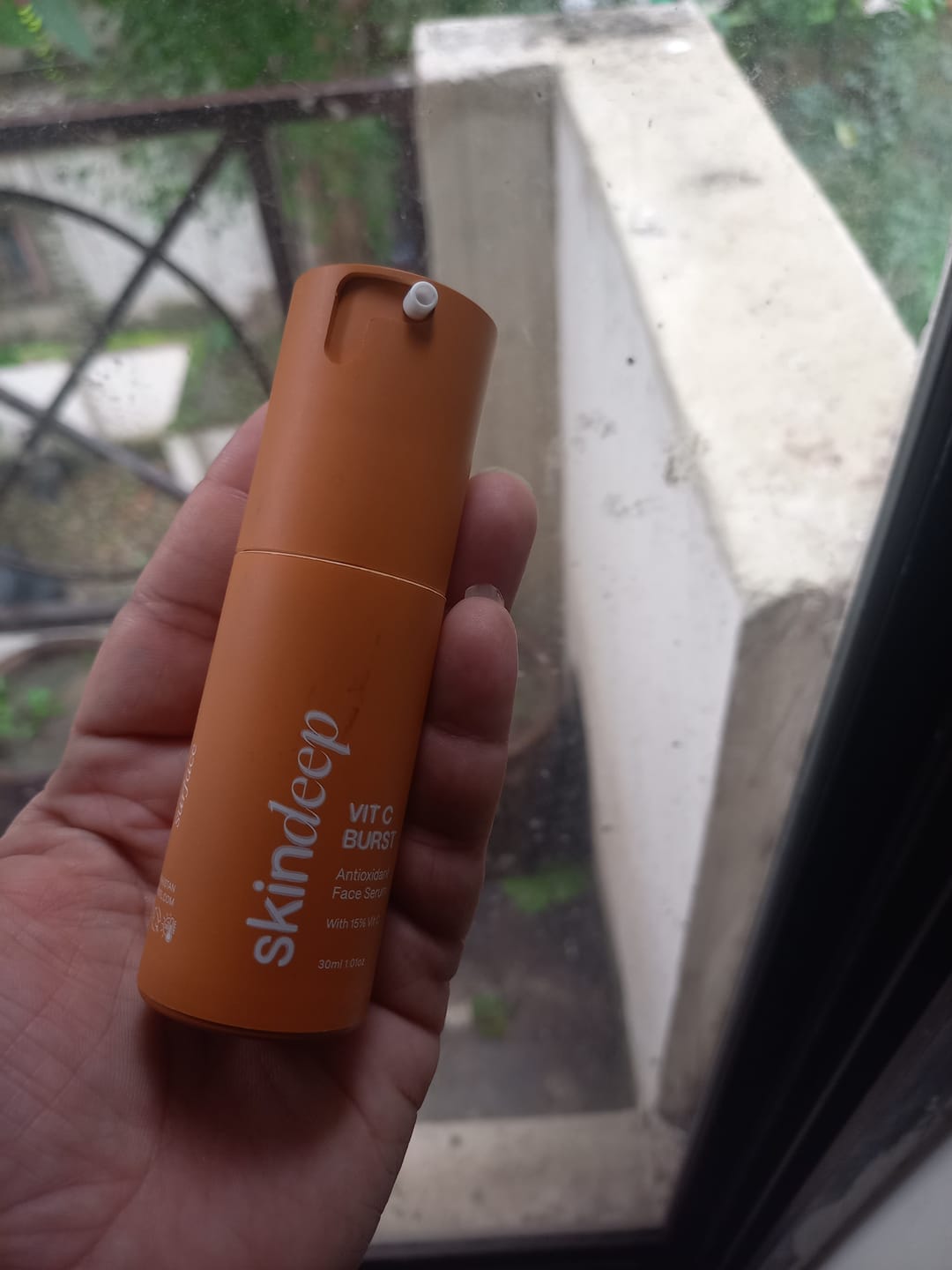 Customer photo review of Vit C BURST - Antioxidant Face Serum