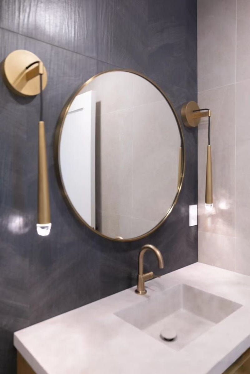 Customer photo review of Nordic Minimalist Waterdrop Wall Lamp