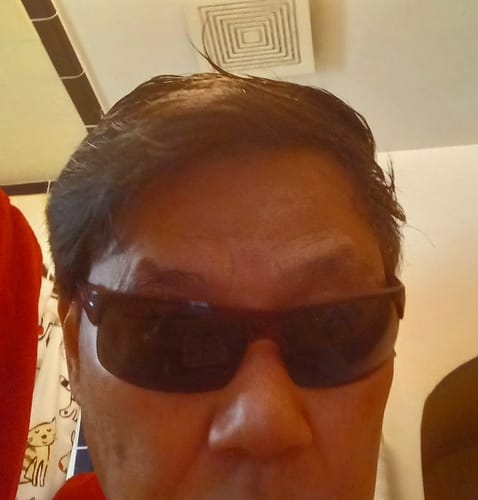 Customer photo review of Instant Dye Shampoo