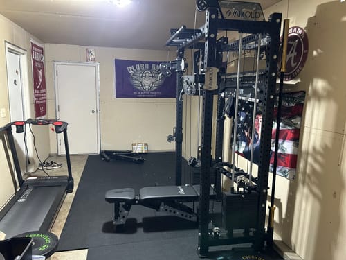 Customer photo review of ANUBIS™-1.0 Half Rack Functional Trainer