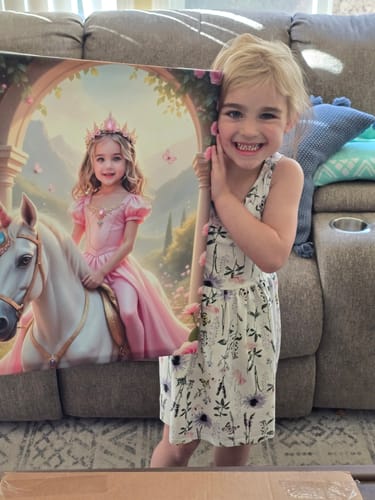 Customer photo review of The Rose Blossom Unicorn Princess