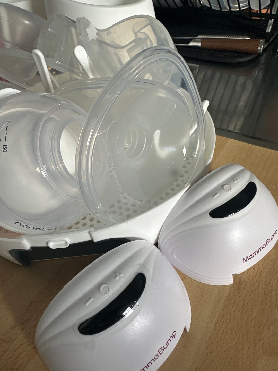 Customer photo review of The Luna© Wearable Breast Pump