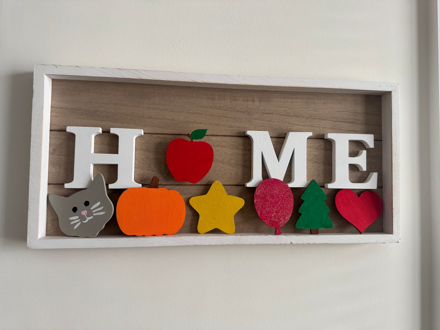 Customer photo review of Unfinished Wood Apple Shape | DIY School Teacher Craft | Up to 36"
