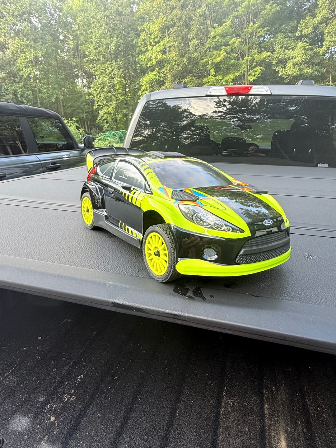 Customer photo review of Assembled Wheel Set For XTS-F10 RC Rally Car