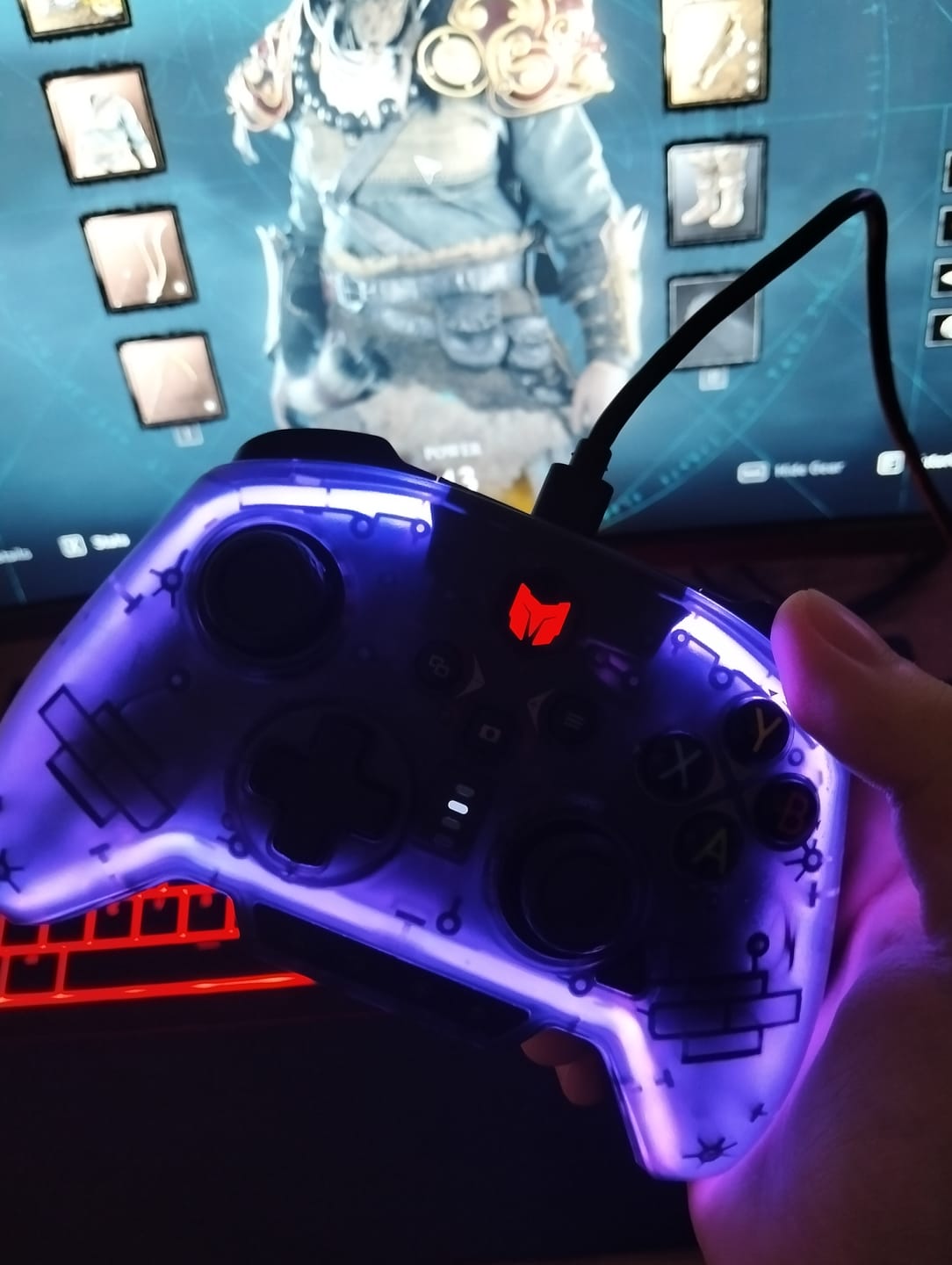 Customer photo review of MOJHON Rainbow 2 Pro Combo Oyun Kolu