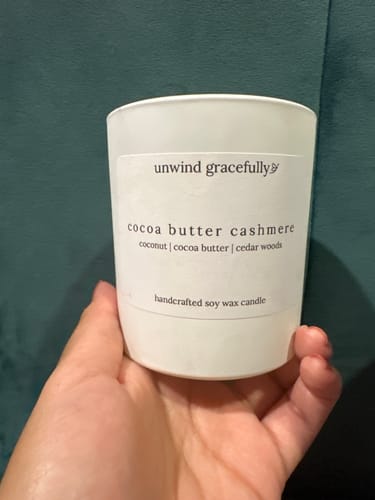 Customer photo review of Cocoa Butter Cashmere