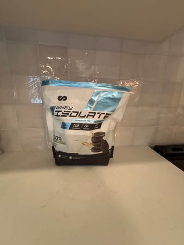 Customer photo review of PURE WHEY ISOLATE - 5 Lbs