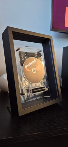 Customer photo review of M1 Music Frame CD Player With Bluetooth