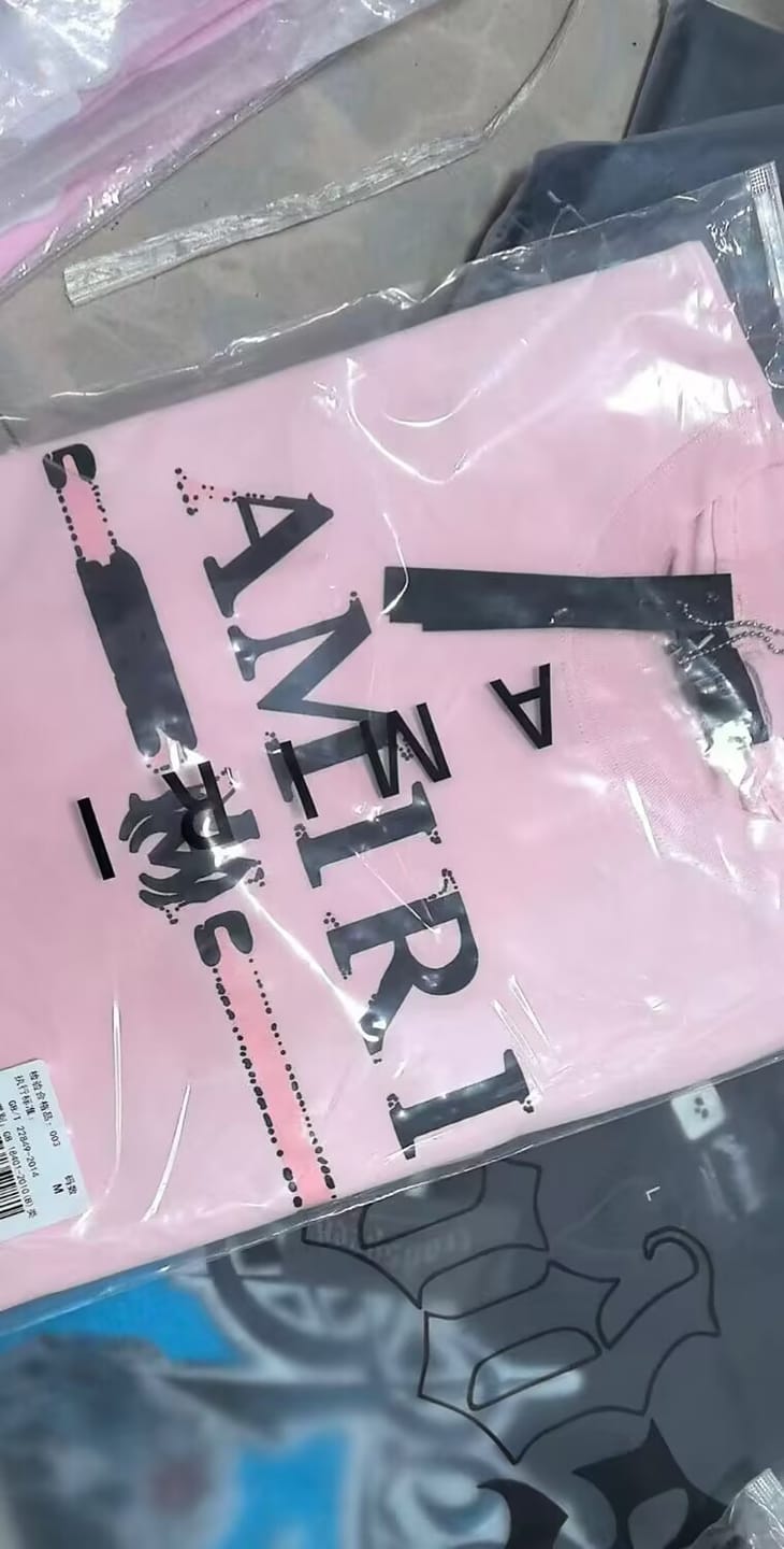 Customer photo review of AMIRI T-Shirt