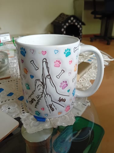 Customer photo review of Beste Hunde Mama 3D Optik - Individuelle Tasse