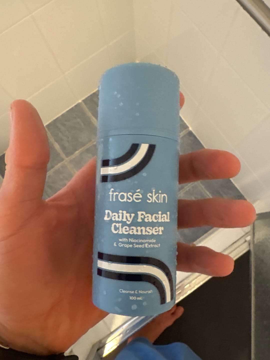 Customer photo review of Daily Facial Cleanser
