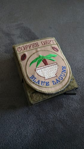 Customer photo review of Tactical Wallet MK2 - Steingrau Oliv