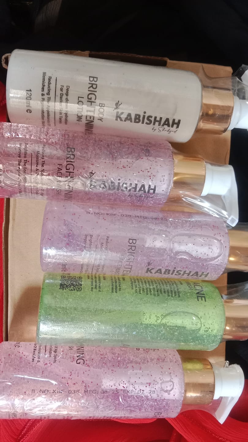 Customer photo review of Rice Extract Facewash