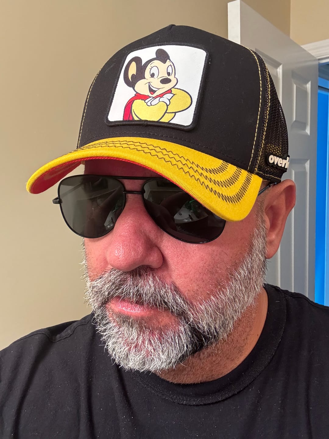 Customer photo review of OVERLORD X Mighty Mouse: Mighty Mouse Trucker Cap