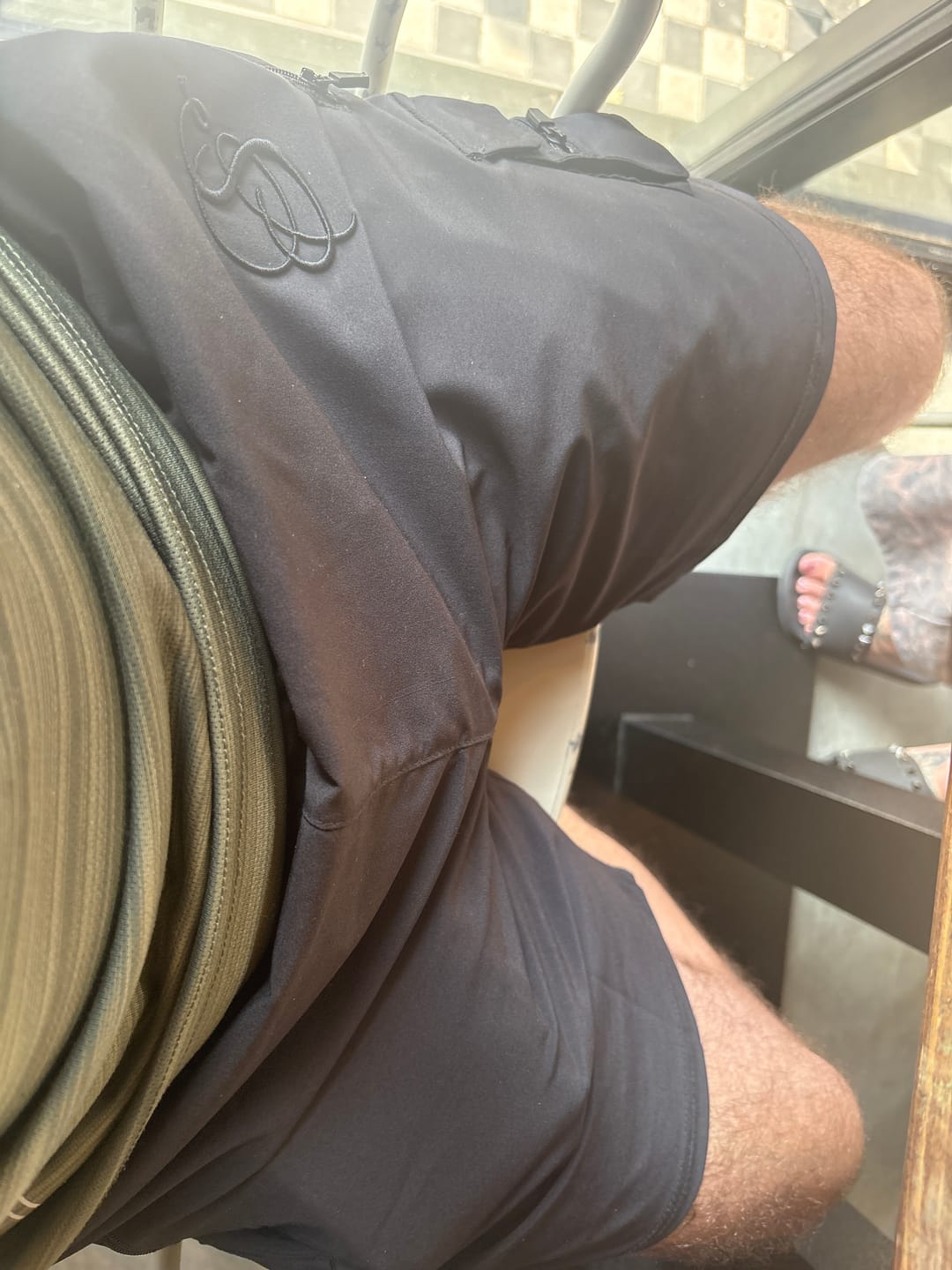 Customer photo review of Reno Cargo Shorts - Black