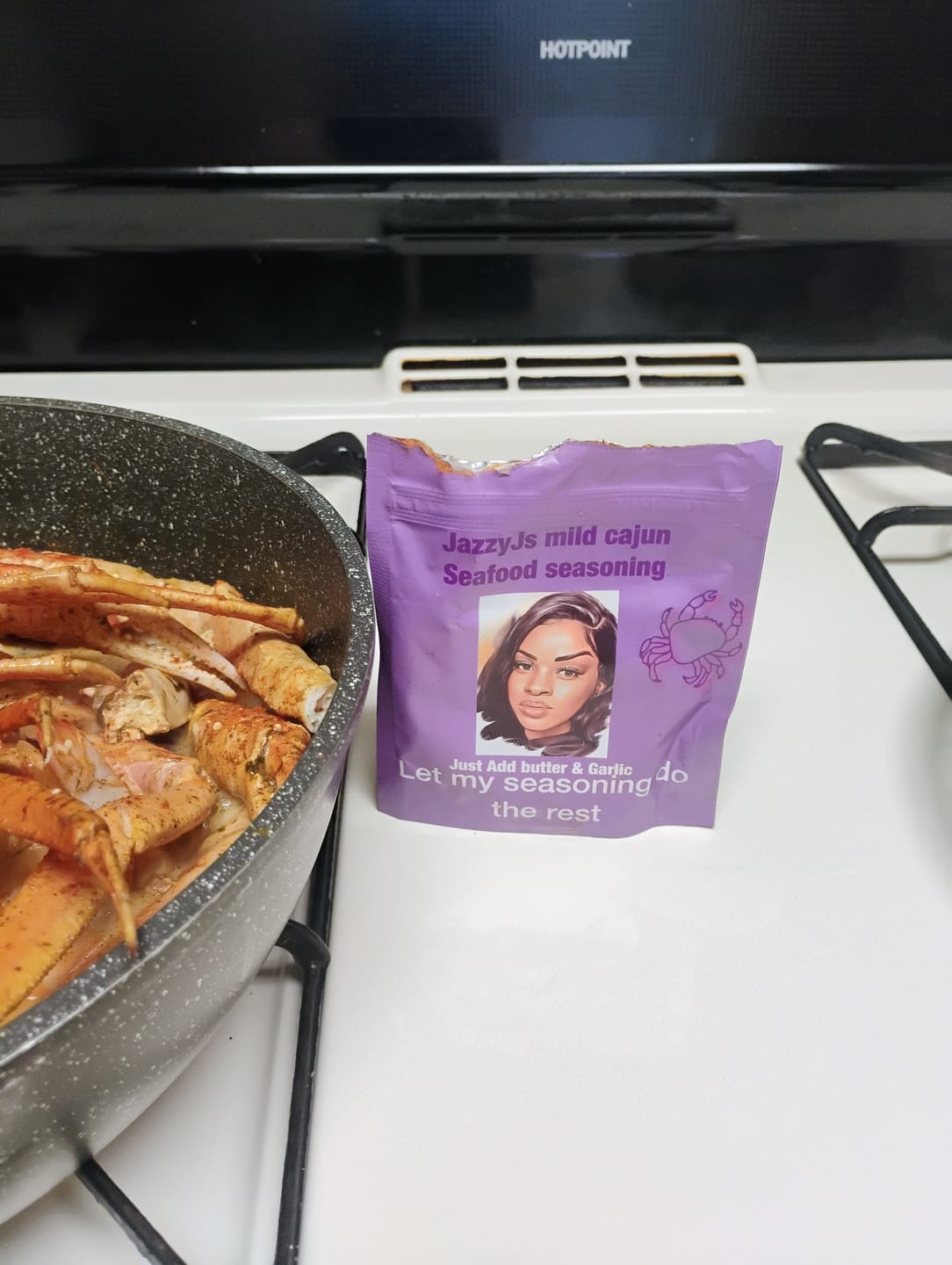 Customer photo review of Jazzyjs cajun seafood seasoning Mild
