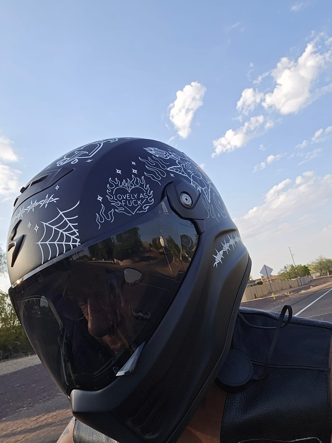 Customer photo review of Covert FX The Litas 2 Helmet - Matte Black