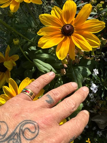 Customer photo review of Palestine Heritage Ring