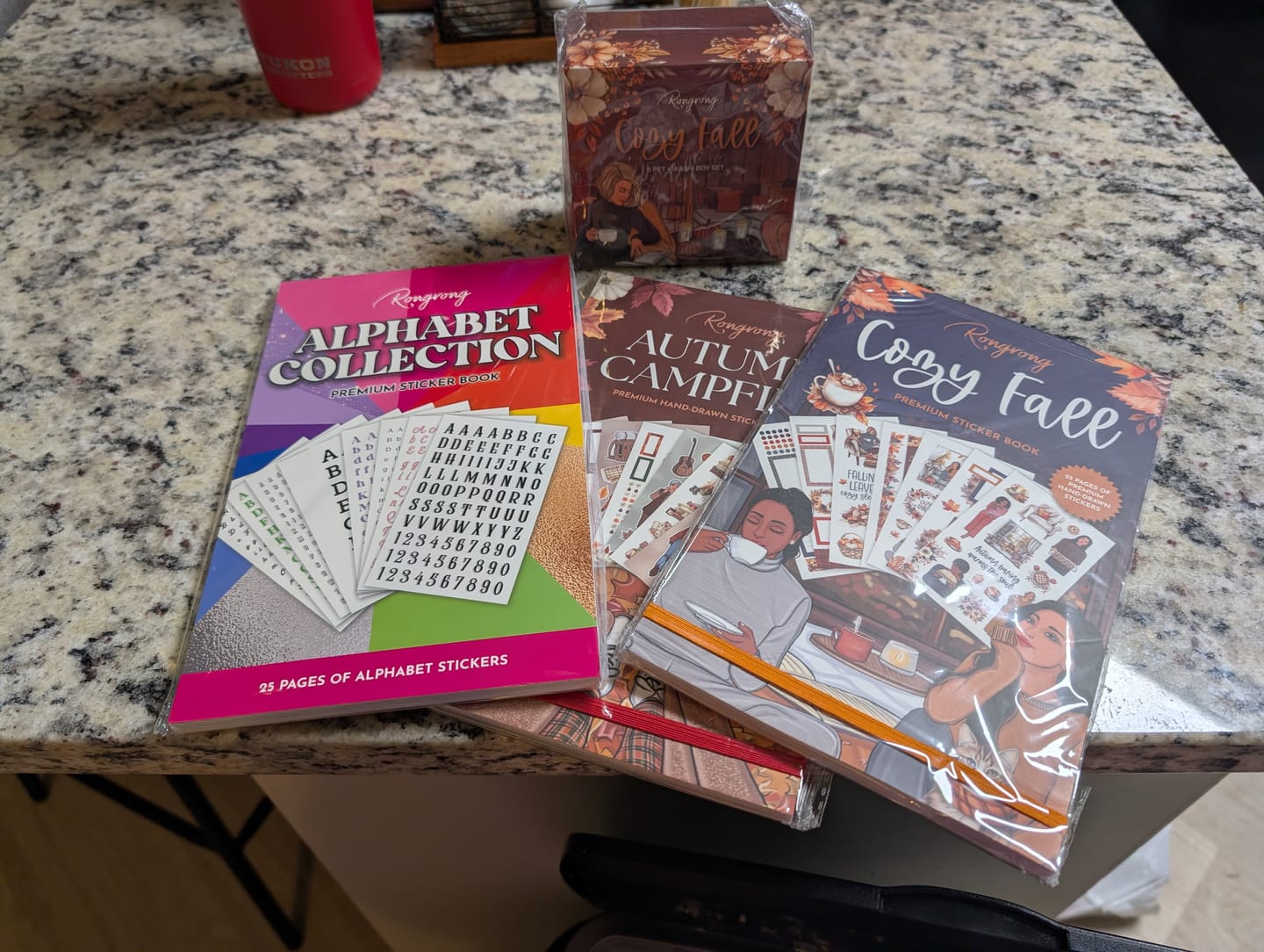 Customer photo review of Alphabet Collection Sticker Book [EVERYDAY]