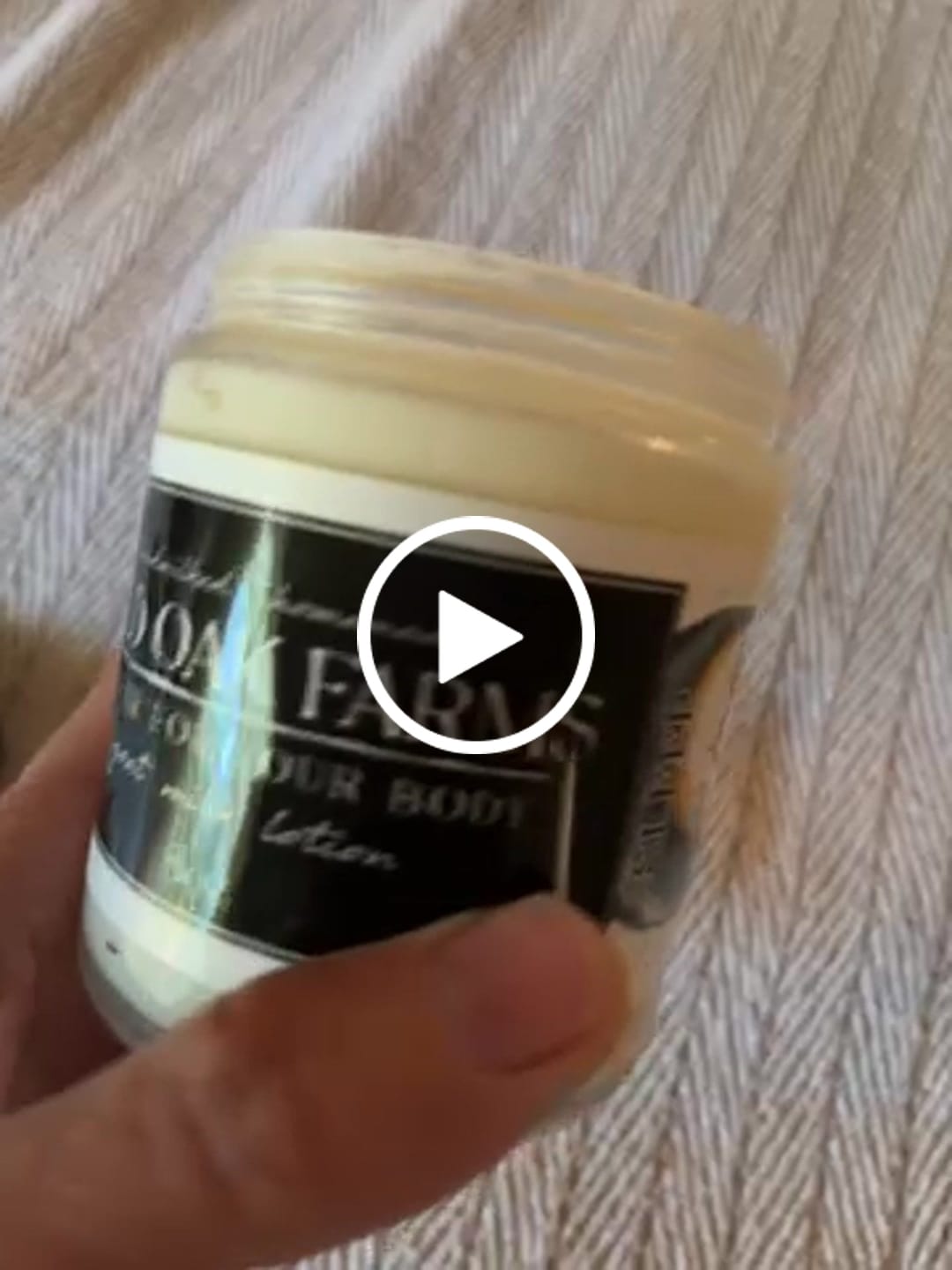 Customer video review of Sleep Goat Milk Body Butter
