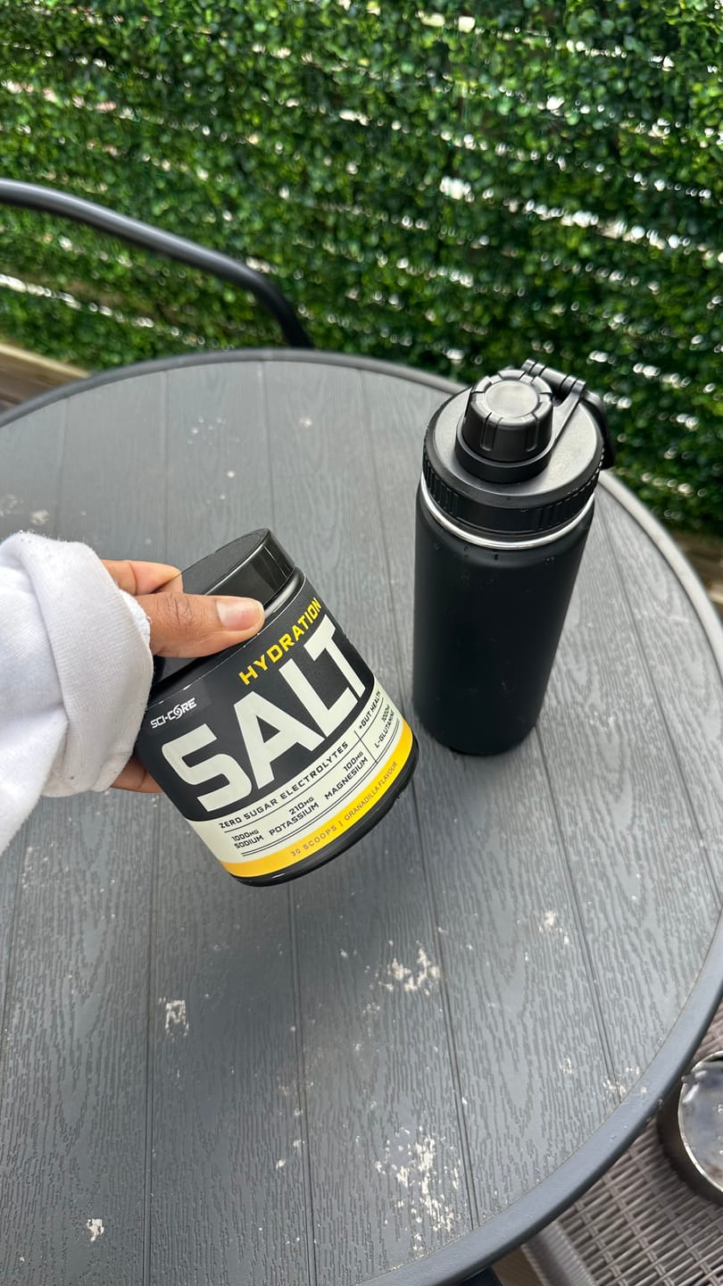 Customer photo review of HYDRATION SALT Granadilla Flavour
