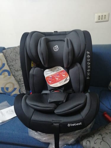 Customer photo review of Silla de Auto Convertible 360° Isofix Saturn Gris