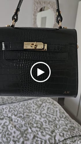 Customer video review of The Kate Bag Croc
