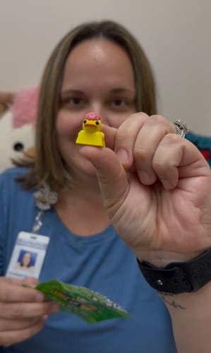 Customer photo review of Mystery Keycap - Costume Party