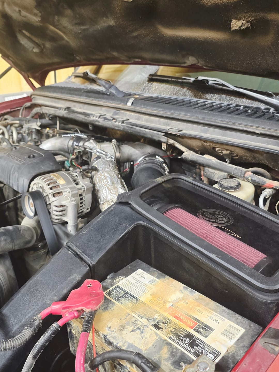 Customer photo review of 99-03 7.3 Powerstroke S&B Cold Air Intake 75-5062