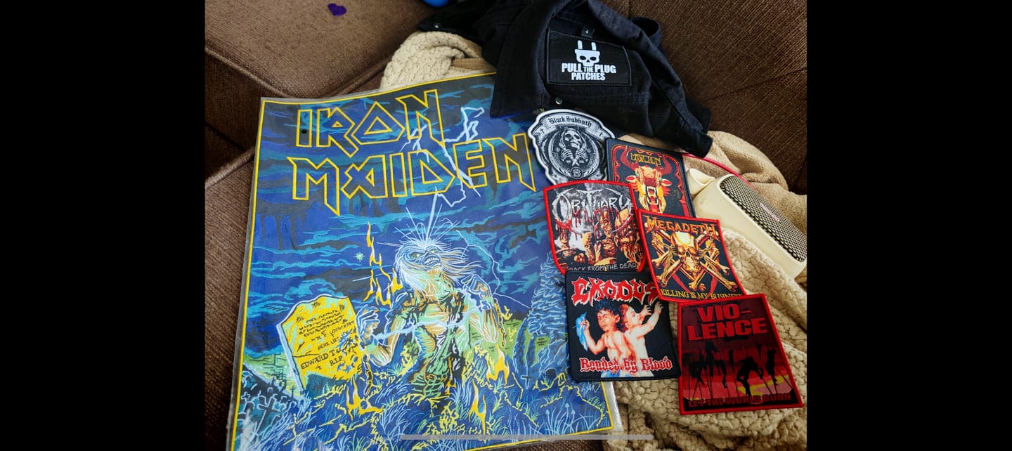 Customer photo review of Mastodon - The Hunter - Patch