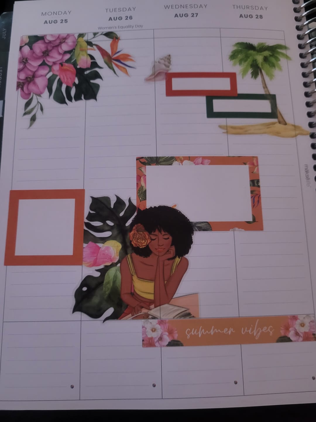 Customer photo review of Whimsical Seasonal Sticker Book