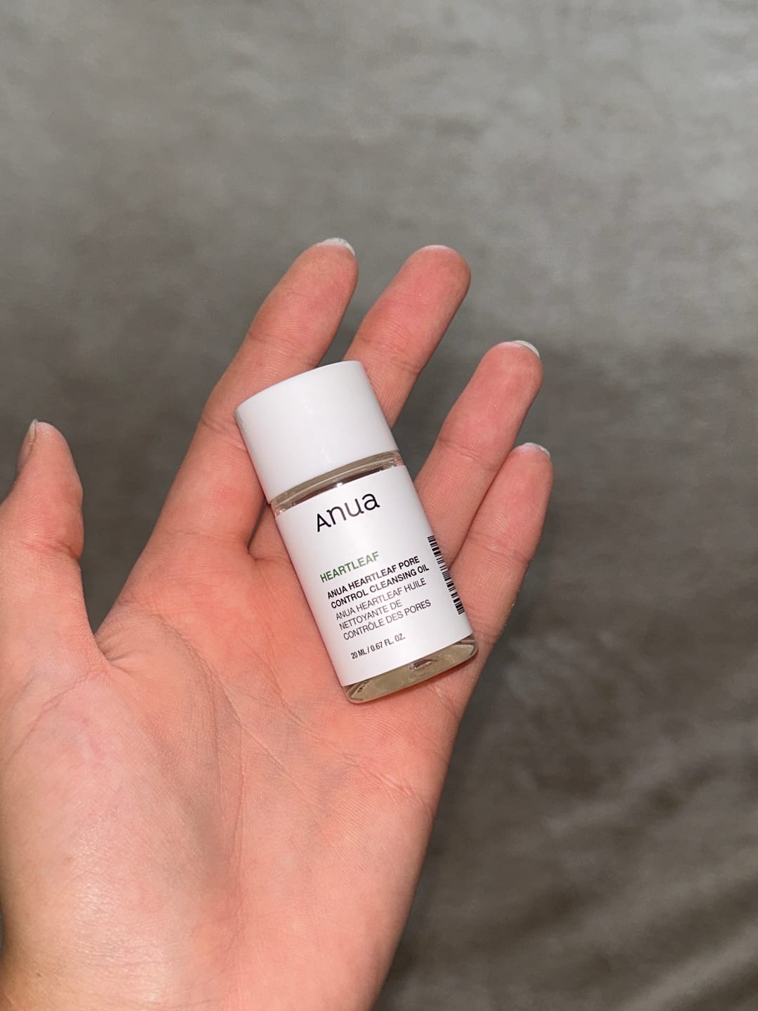 Customer photo review of Hidrofīlā eļļa dziļai poru attīrīšanai Anua Heartleaf Pore Control Cleansing Oil