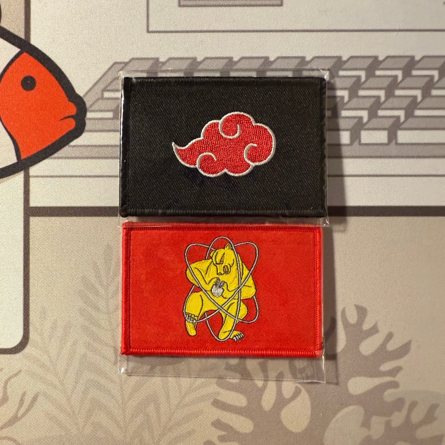 Customer photo review of Zheleznogorsk Town Flag Patch
