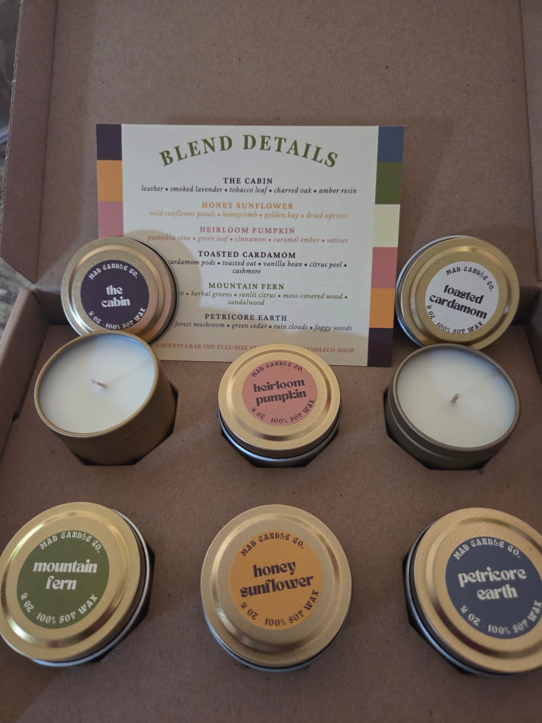 Customer photo review of Fall Discovery Box – Limited Edition