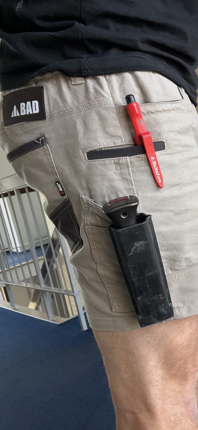 Customer photo review of Delphin | Delphin-03® Utility Knife