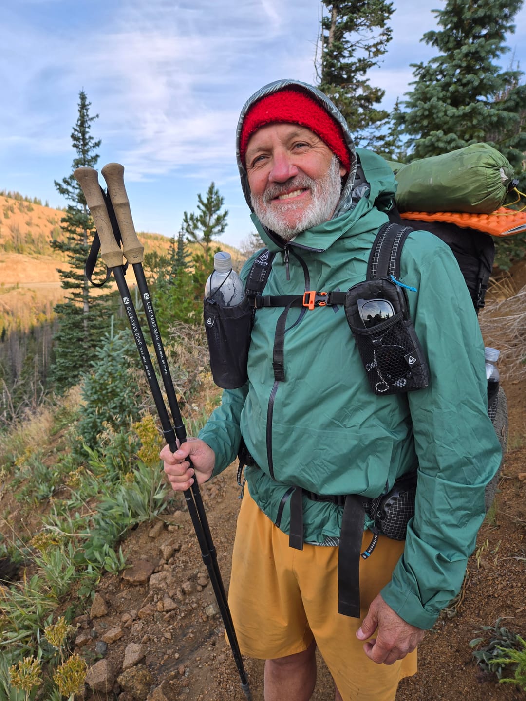 Customer photo review of LT5 Three Piece Carbon Trekking Poles (pair)
