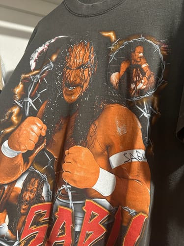 Customer photo review of "Sabu" R.I.P. Tribute T-Shirt