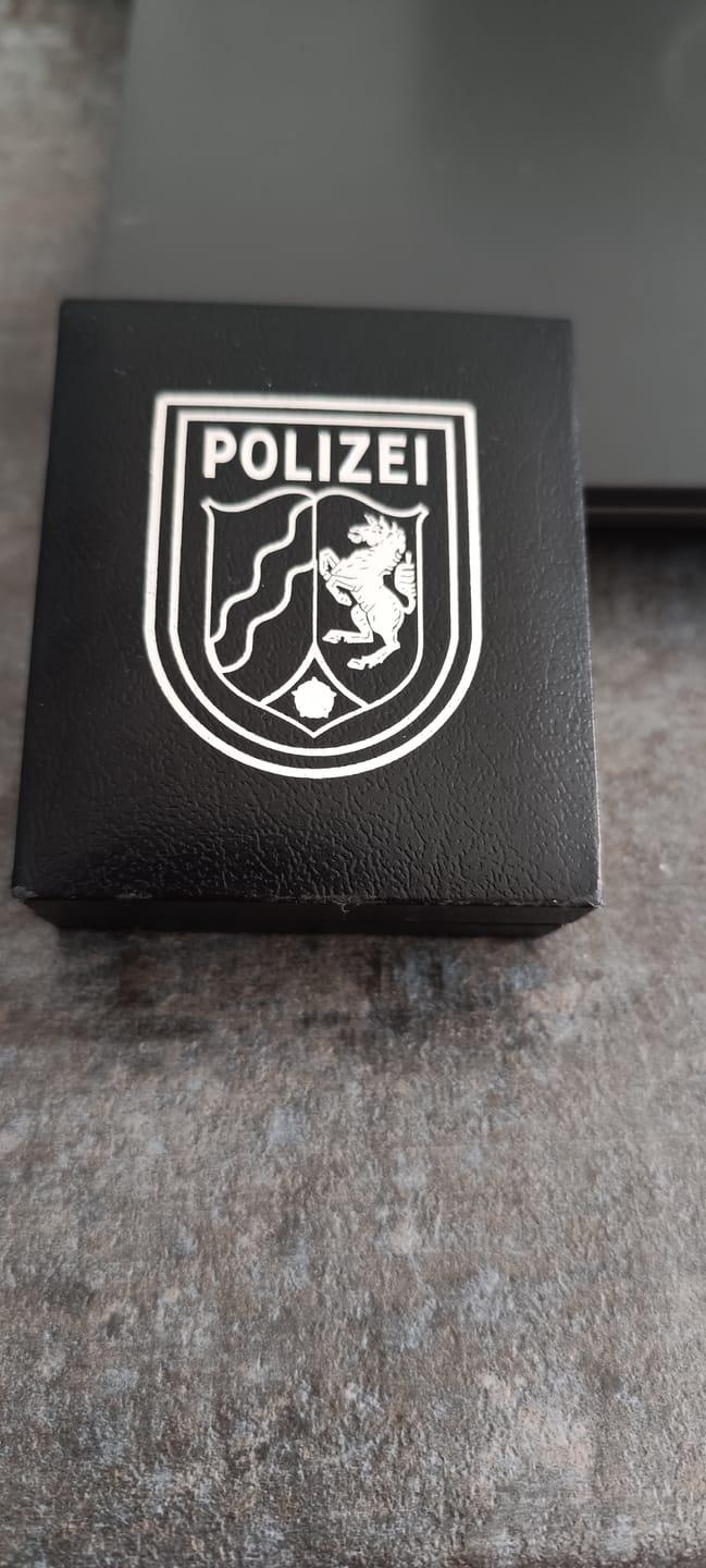 Customer photo review of Polizei Deutschland Wappen Coins