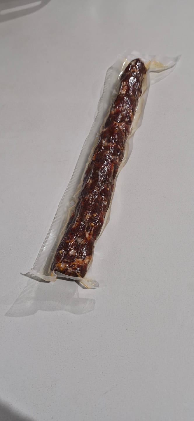 Customer photo review of Salami Vacuum Sealer Bags