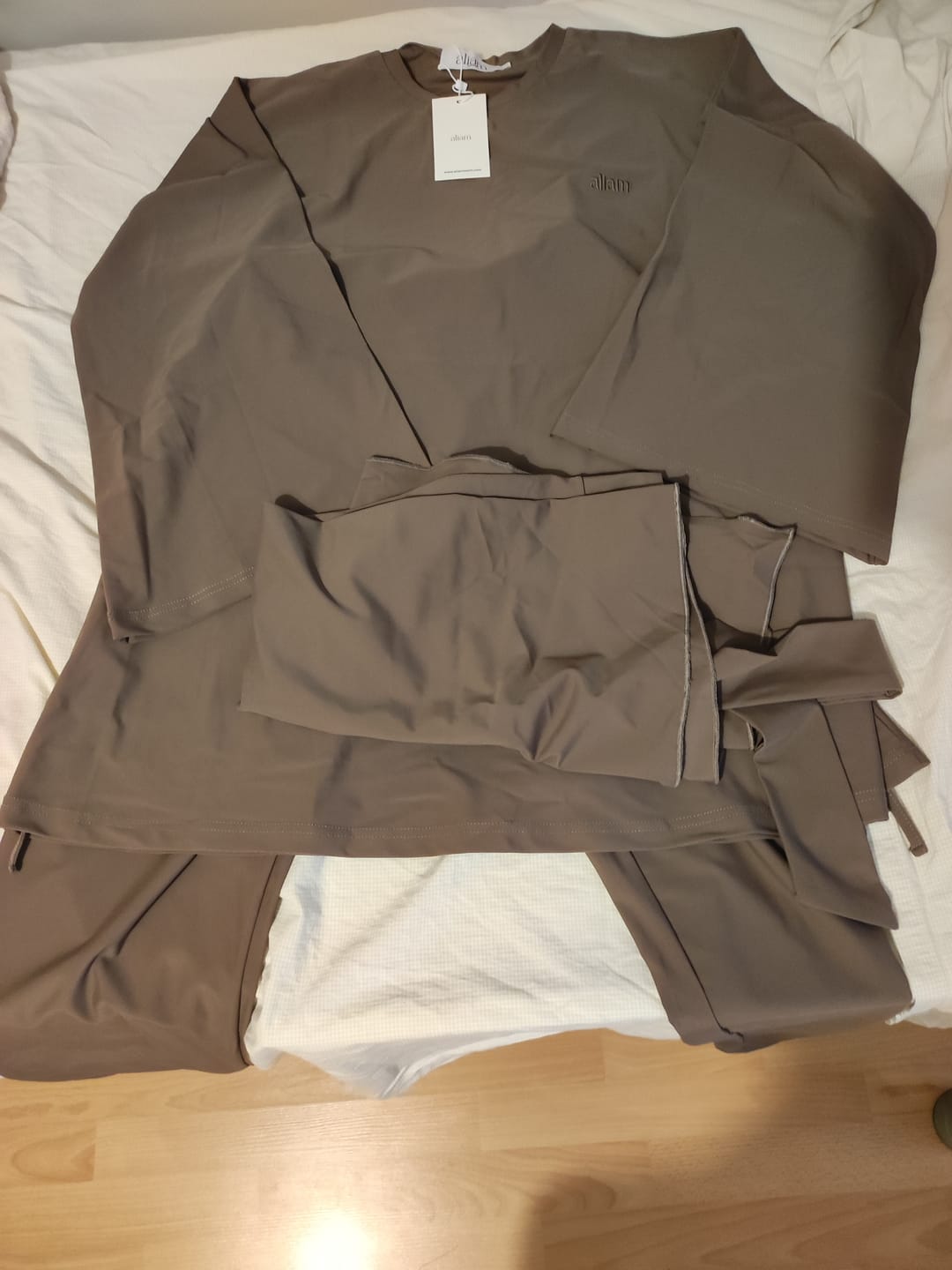 Customer photo review of Burkini alba | 3 pièces - taupe