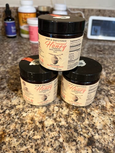 Customer photo review of Botanical Extract Honey - 100% Natural Ingredients (bx)