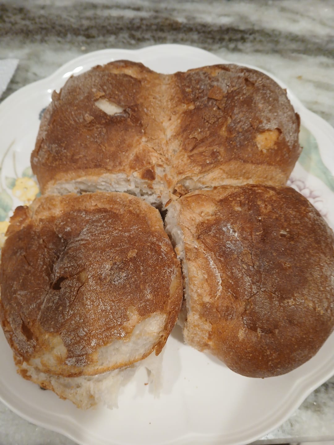 Customer photo review of Stone Oven Bürli Bread