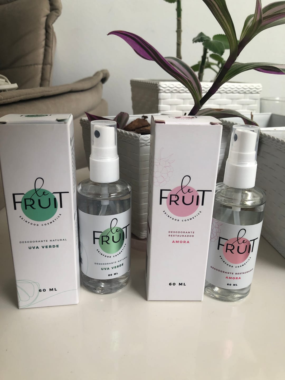 Customer photo review of Desodorante Diário