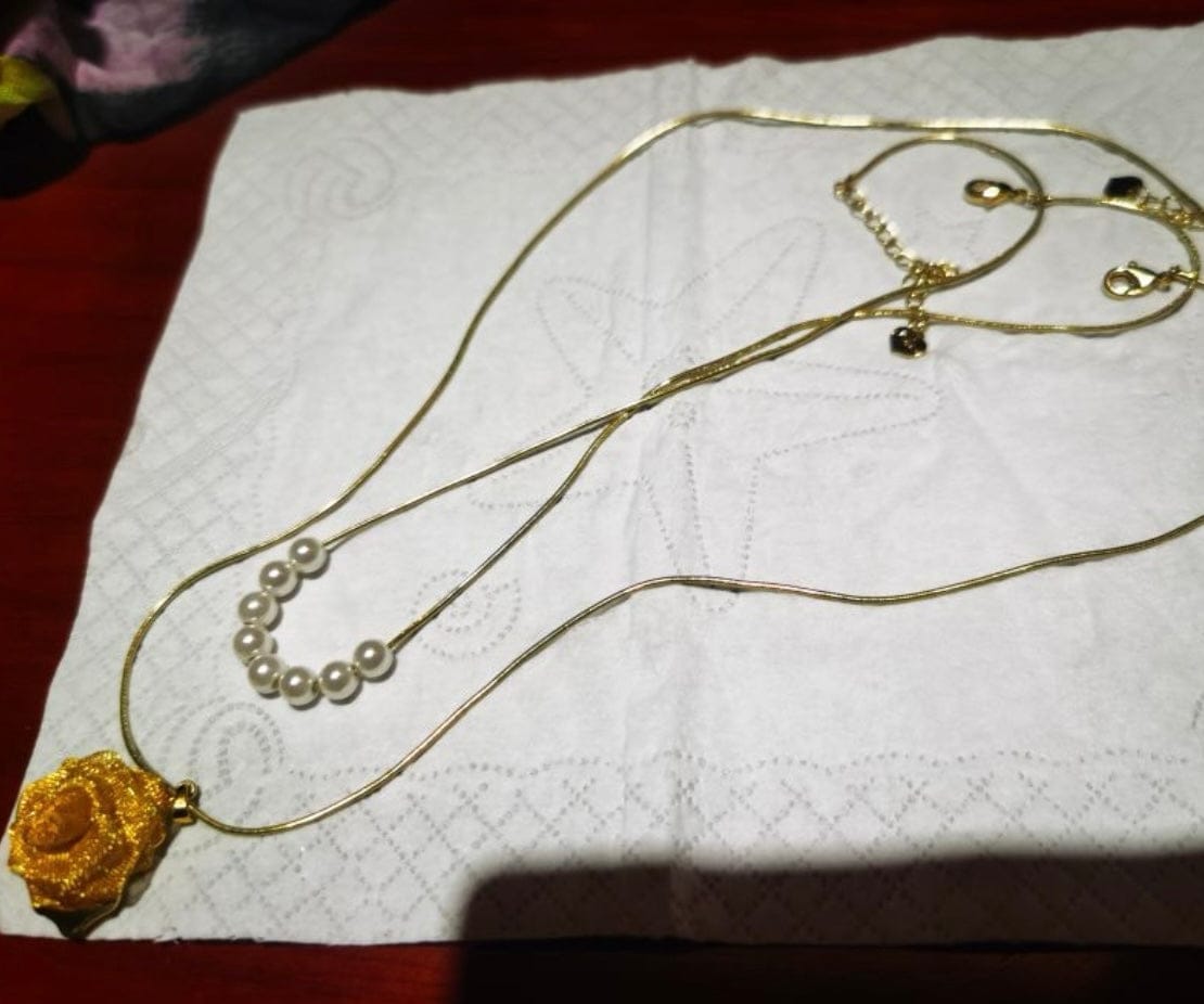 Customer photo review of Rowan Necklace
