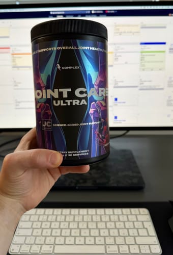 Zákaznická recenze s fotkou produktu Joint Care Ultra