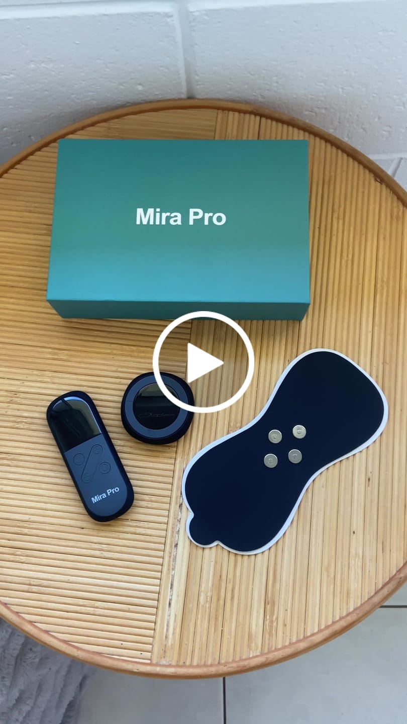 Customer video review of Mira Pro Max — Wireless TENS & Heat Wearable